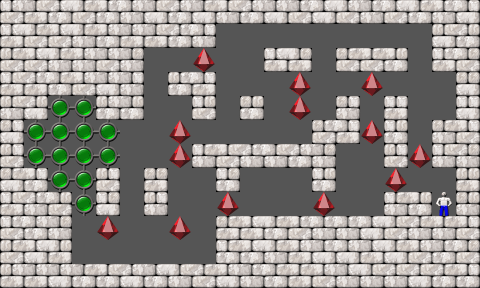 Сокобан More Bugs collections уровень 691